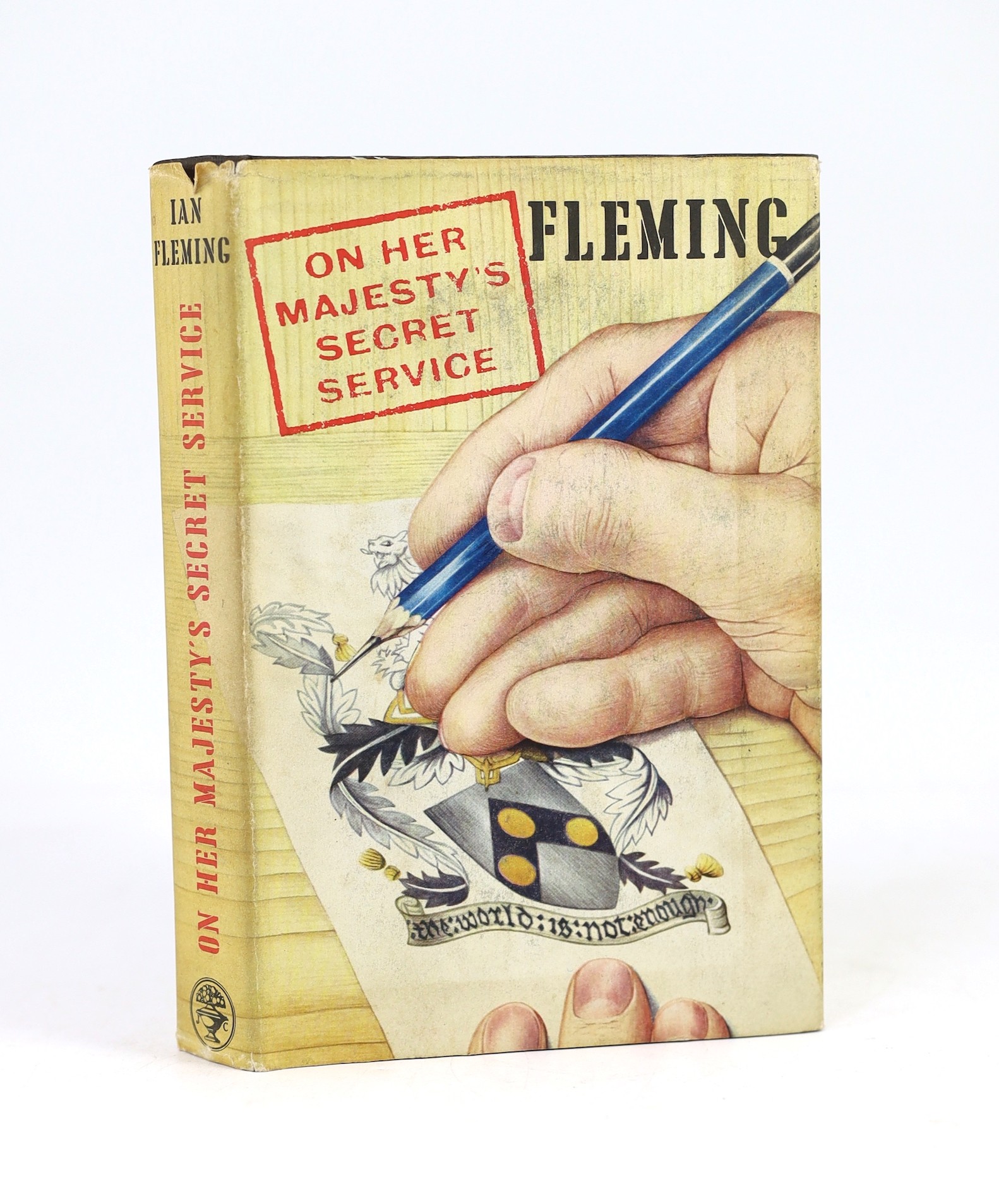 Fleming, Ian - On Her Majesty’s Secret Service, 1st edition, 8vo, cloth in unclipped d/j, Jonathan Cape, London, 1963